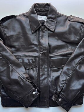 Babaton Aritizia UnReal Croft Jacket Brown